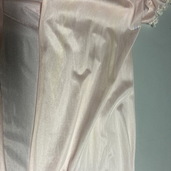Berkliff Women’s 2 Pc. Nightgown Set Peignoir Light Pink M Flawed - Picture 12 of 12